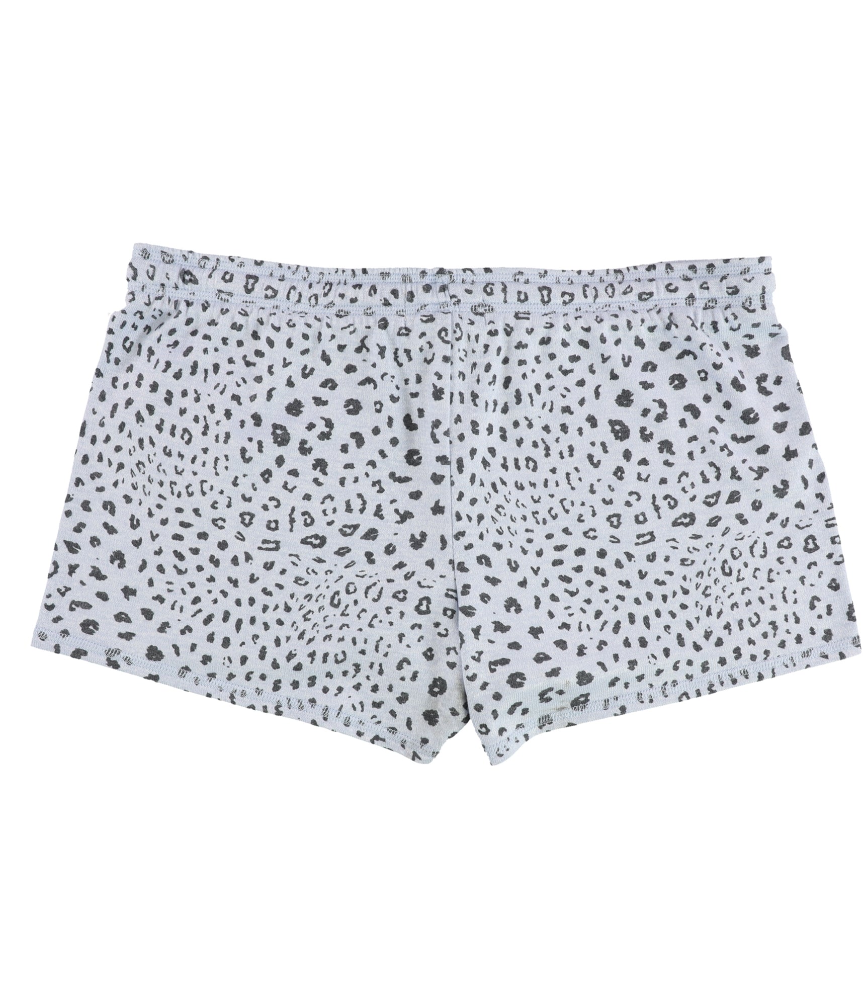P.J. Salvage Womens Cheetah on Blue Pajama Shorts