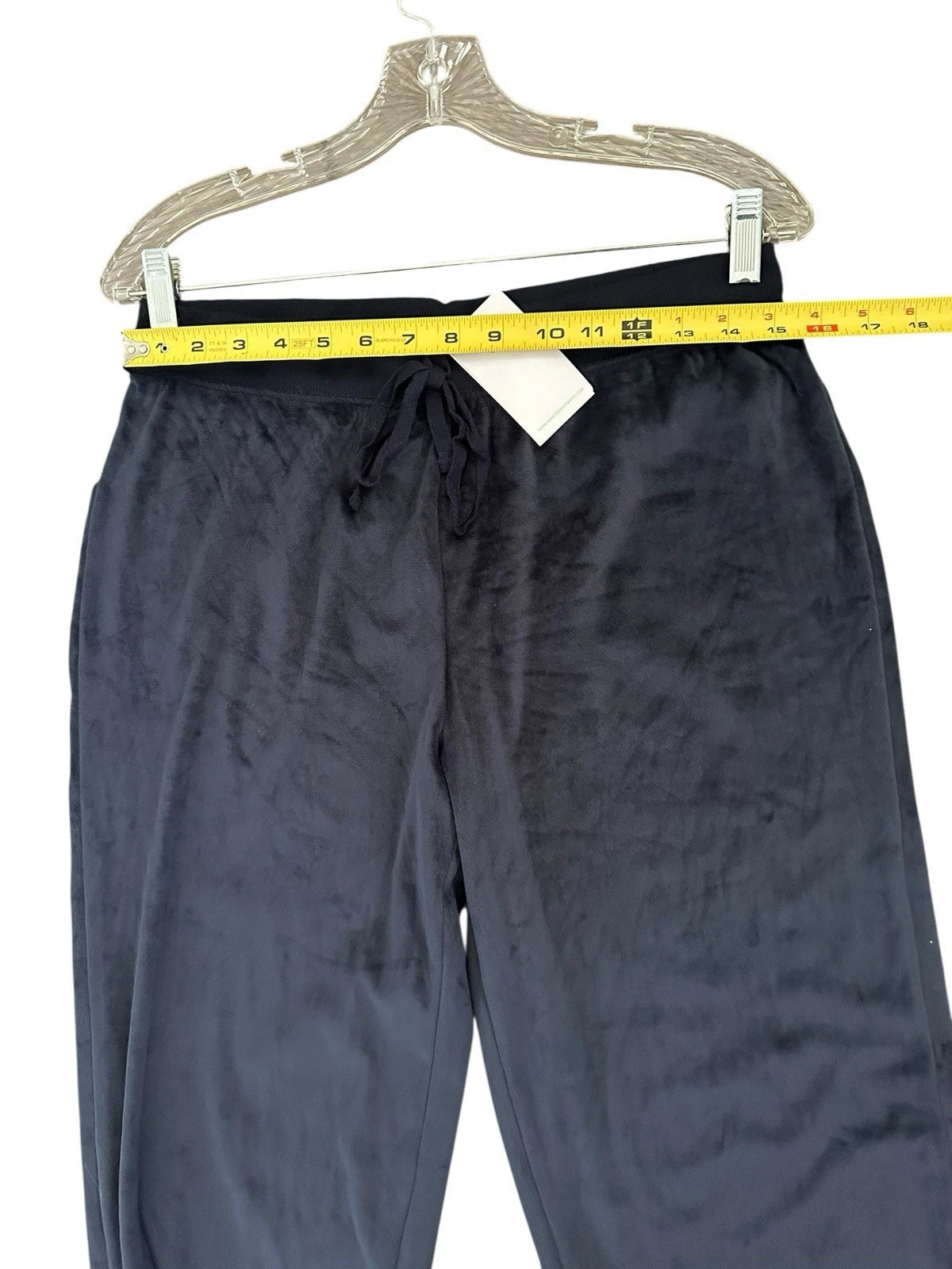Honeydew New Women's  Super Soft Fleece Lounge Set Jogger Pants Navy Size Medium