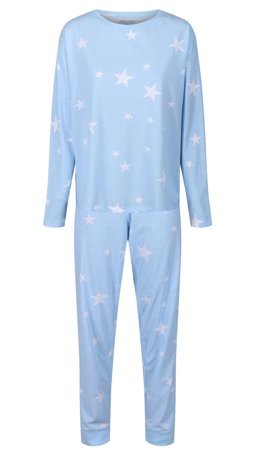 Ladies Pyjamas Long Sleeve Cuff Leg PJ Sets UK Sizes 6 to 26 Lounge Sleep Wear