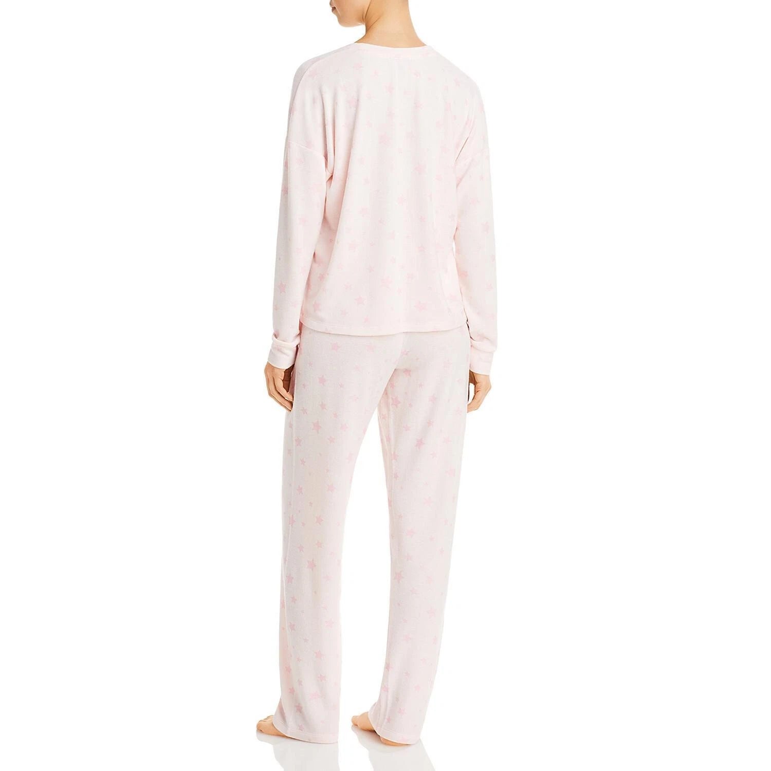 Aqua Women's Star Print Pajama Set Size Small