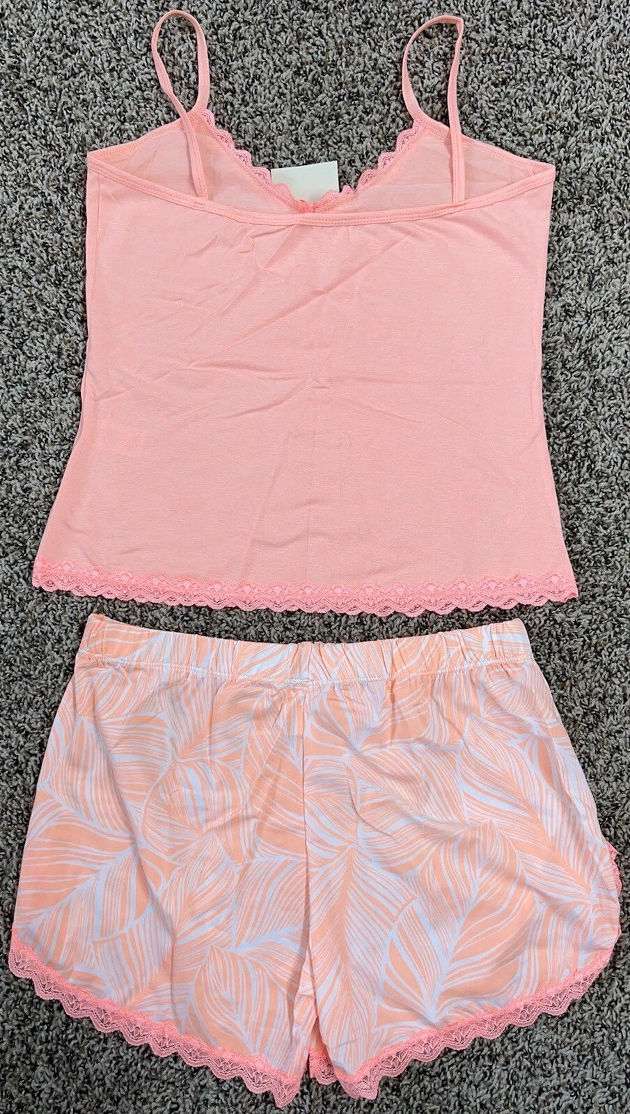 Women’s Talulah sleepwear orange comfy shorts pajama set