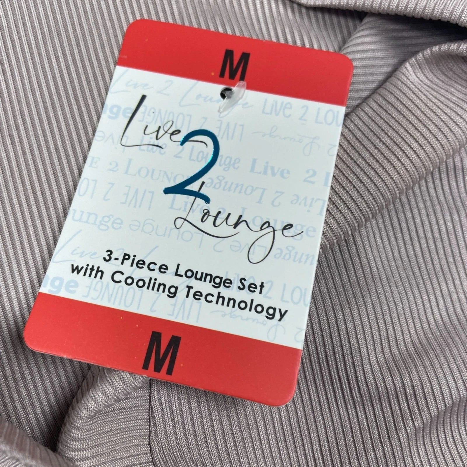 Womens Live 2 Lounge 3-Piece Lounge Set W/ Cooling Tech M NWT 6624