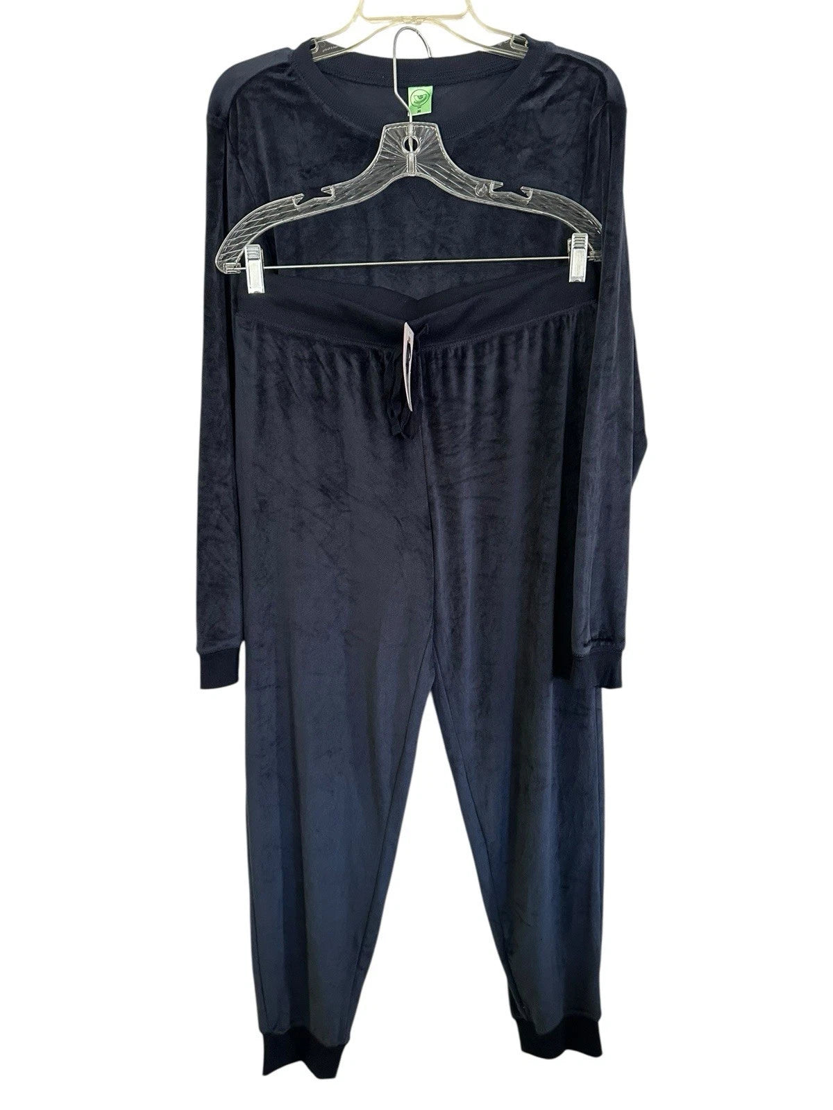 Honeydew New Women's  Super Soft Fleece Lounge Set Jogger Pants Navy Size Medium