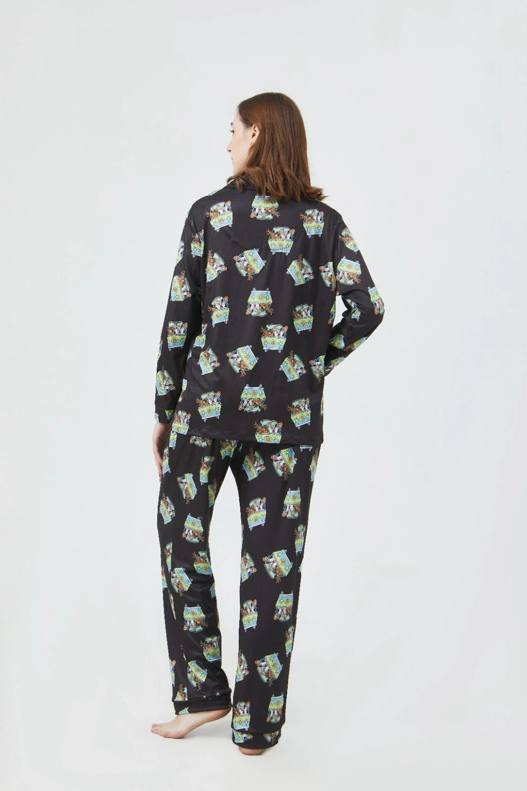 Scooby Doo Scoob Unisex Pajama Sets Long Sleeve Full-Length Bottom XL