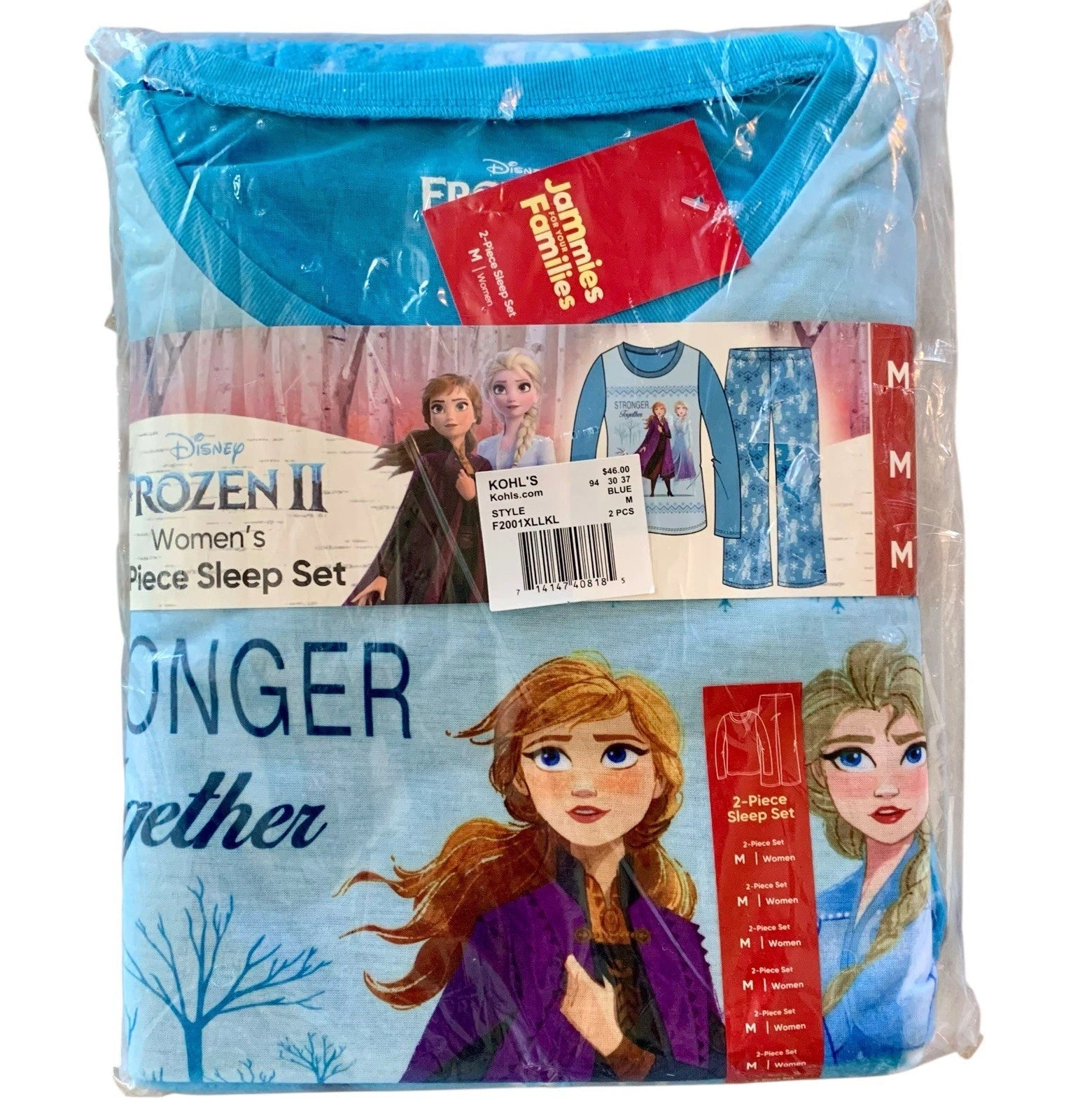 Women’s Frozen 2 - Medium New Two Piece Sleep Set