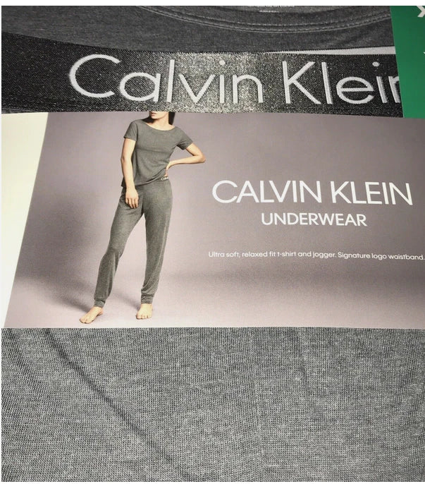 Calvin Klein Women's Sleepwear Lounge Pajama SET(GRAY M)NWOT