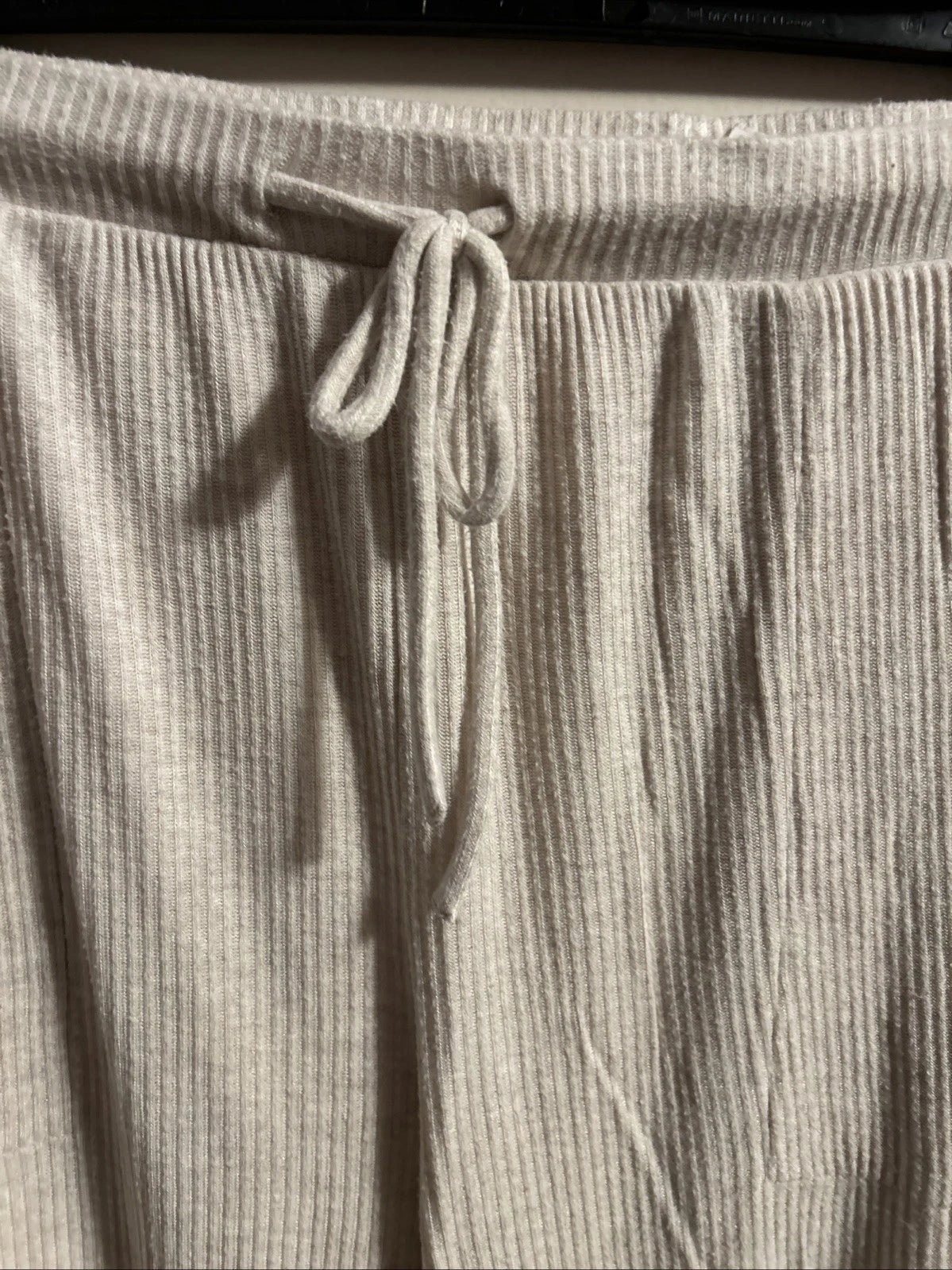 Auden pajama set XXL  30” Inseam Cream Colored