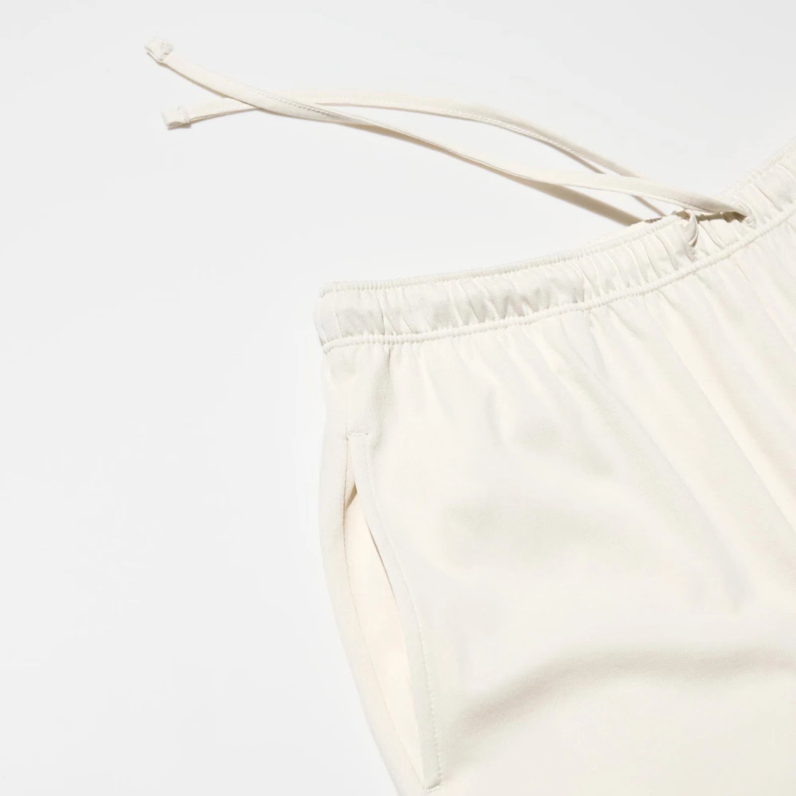 UNIQLO AIRism Women's Cotton Pajamas Long Sleeve ( Off White / Navy )  XS-3XL