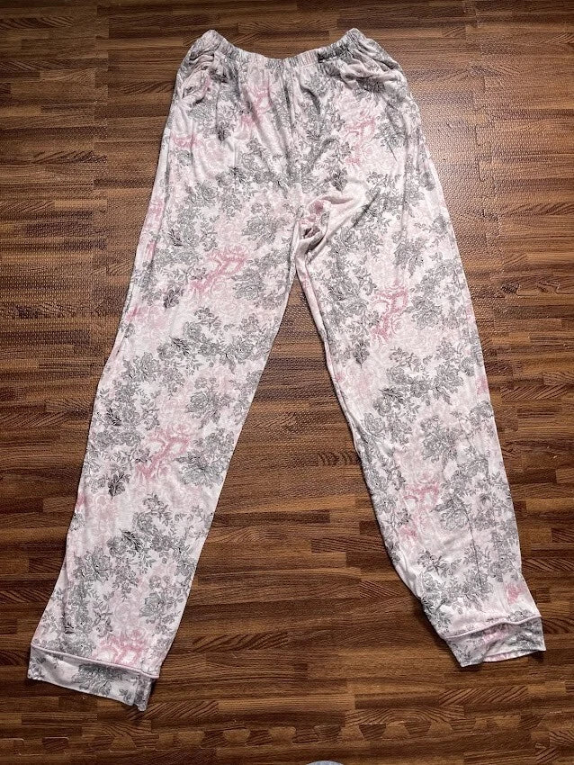 Bambaska Homewear Women's Pajama Set Size M: Shirt and Pants