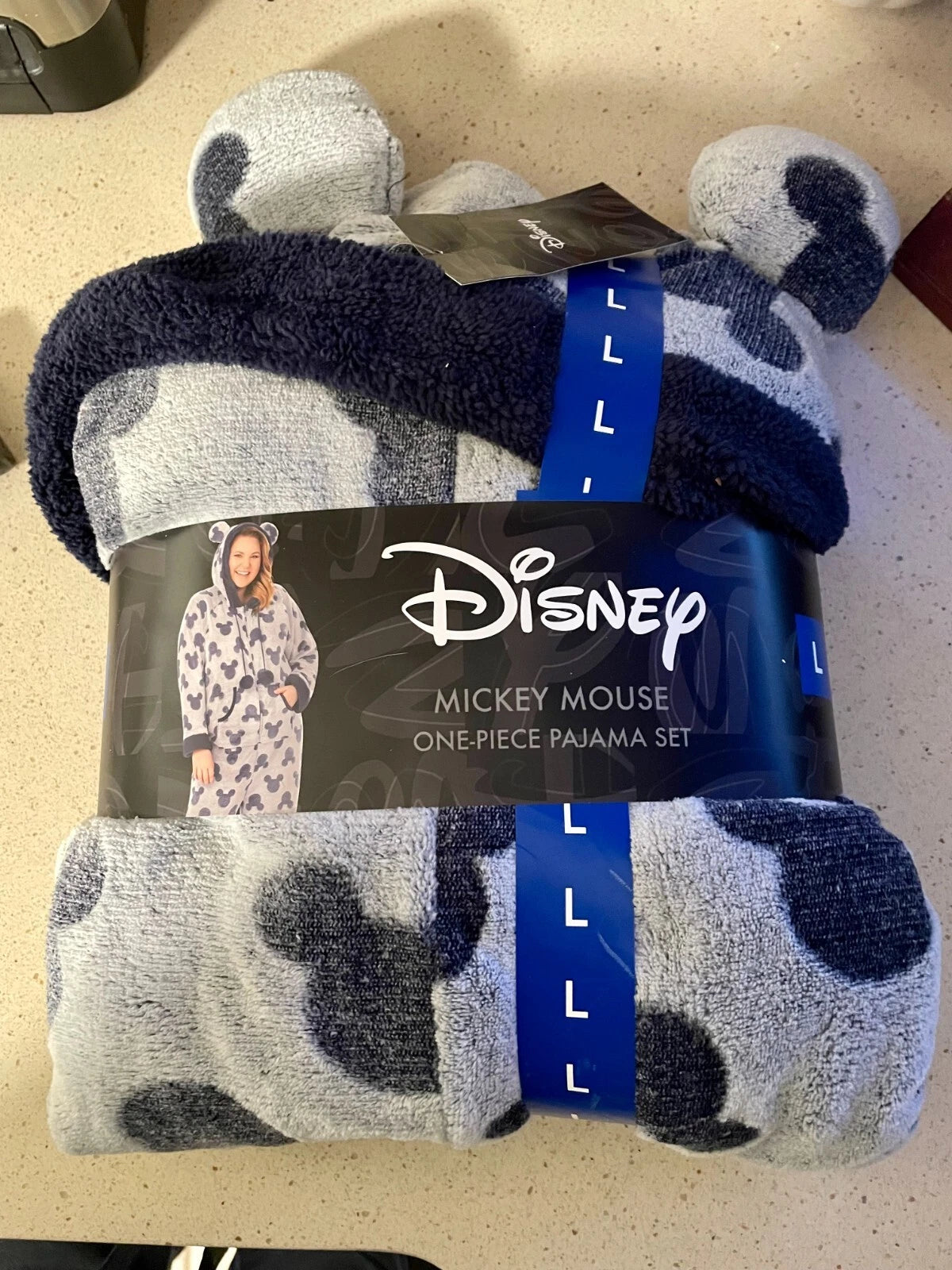 Disney Mickey Mouse One-Piece Pajama set - SIZE L