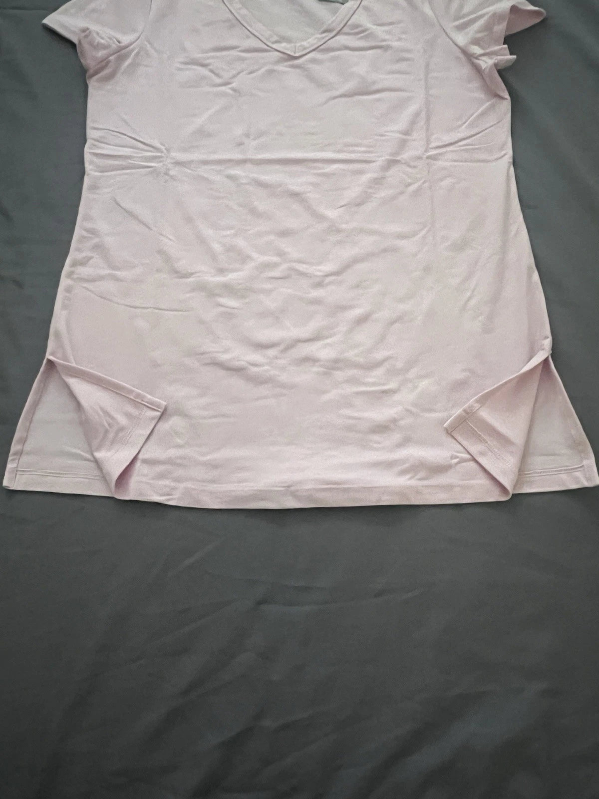 Lusome Everyday V-neck Top and Joggers Pajama Set Pink  - Medium