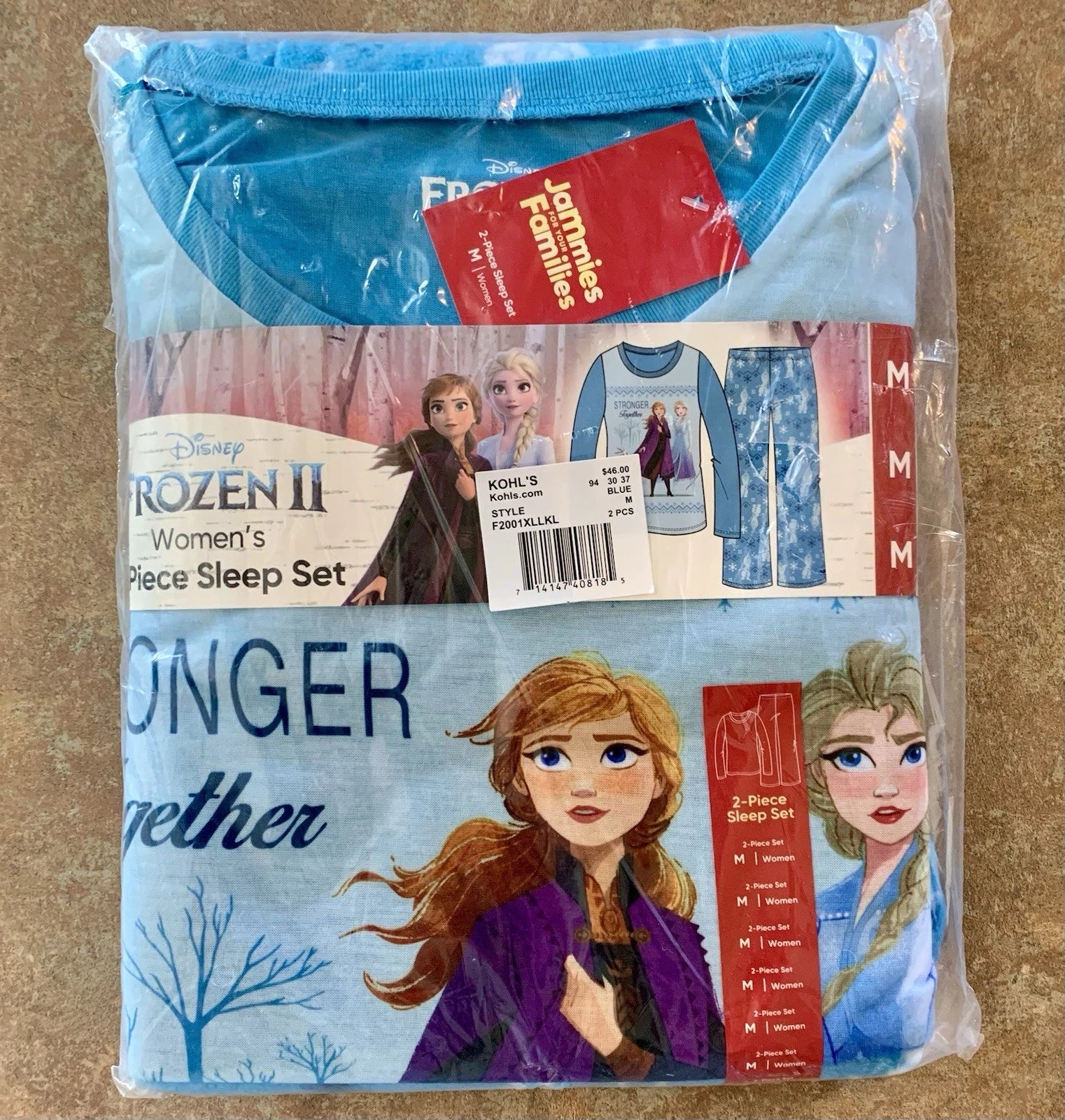 Women’s Frozen 2 - Medium New Two Piece Sleep Set