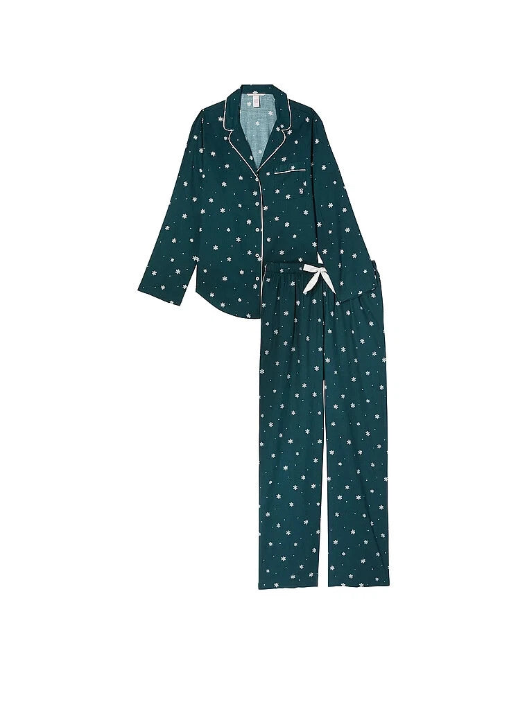 New NIP Victoria's Secret The Flannel 2pc Pajama Set PJ XS, S, M, L