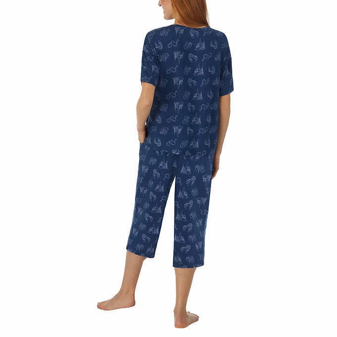 Wizarding World Harry Potter  Ladies' Capri 2-Piece Pajama Set