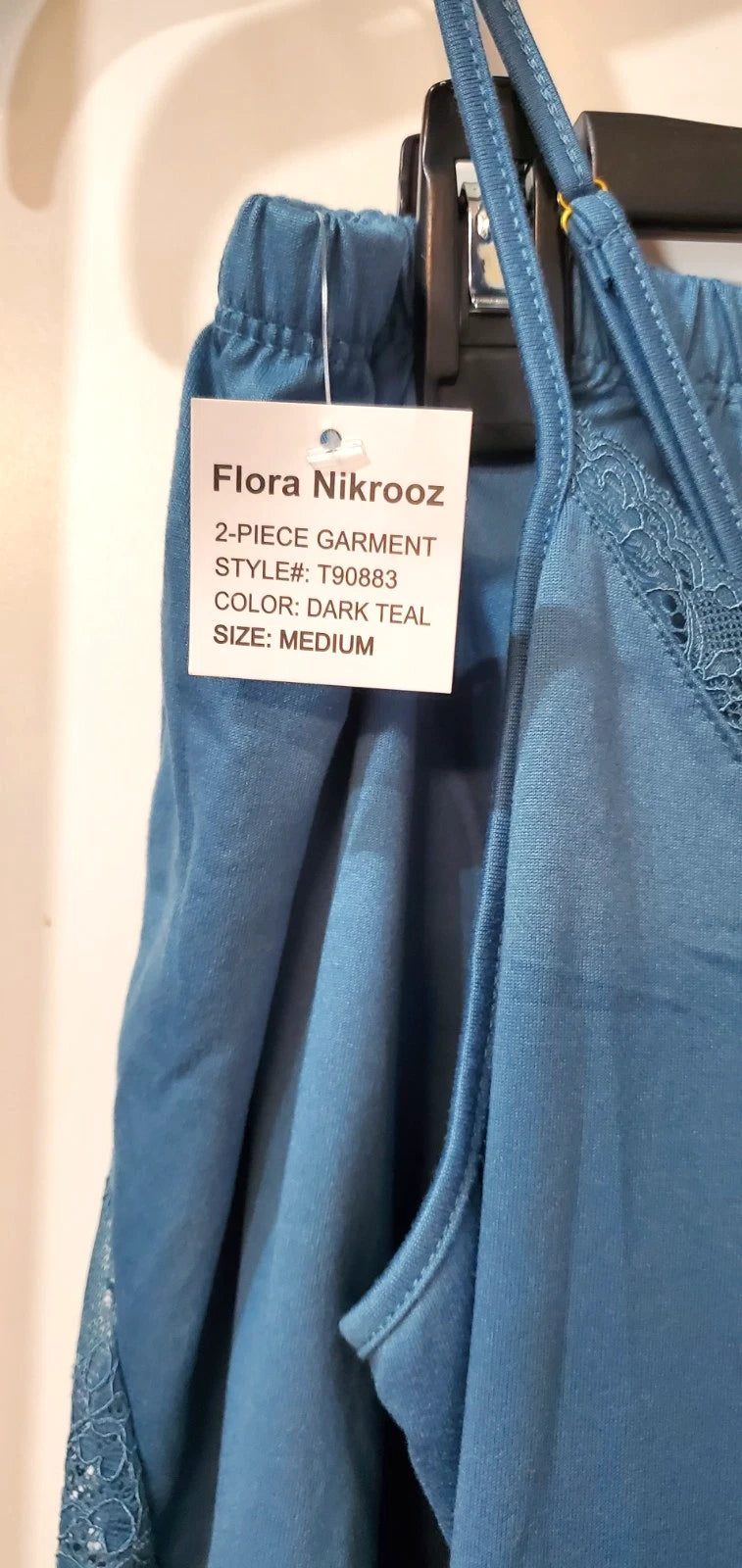 Flora by Flora Nikrooz Stacy Cami Short Set - Dark Teal Size Medium