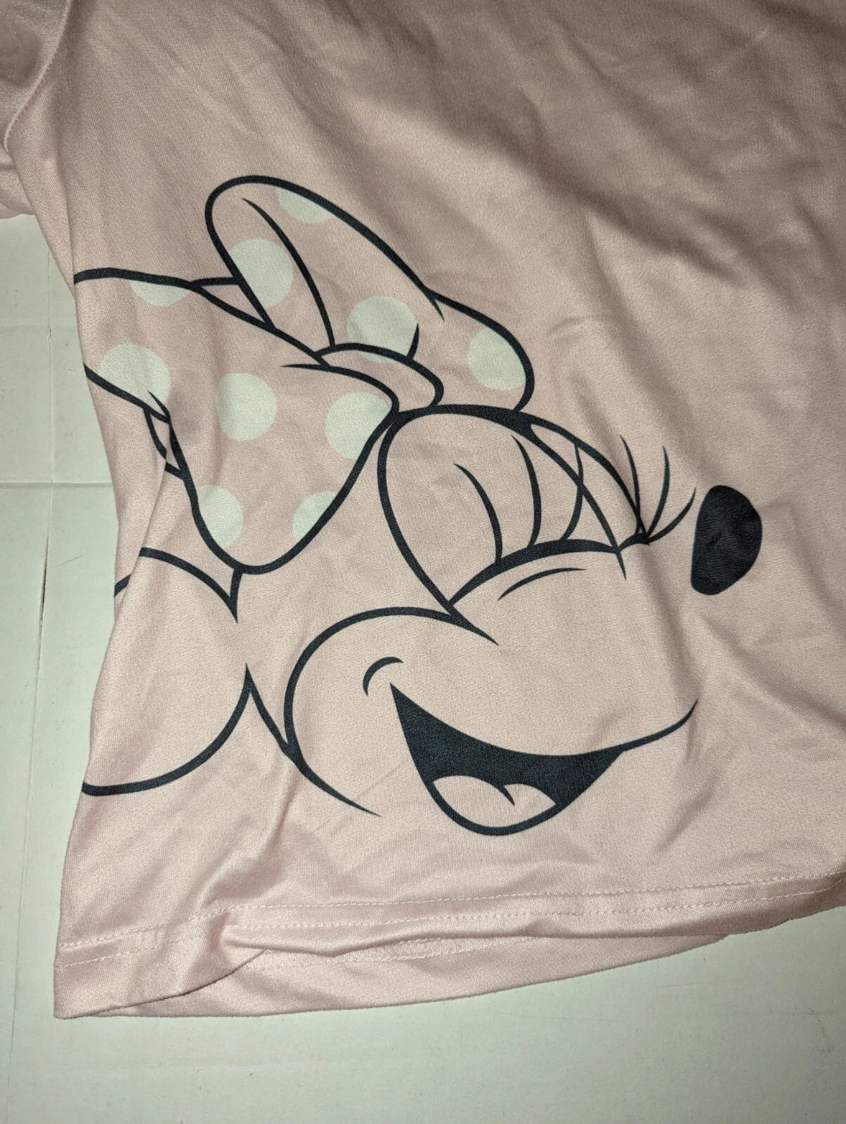 Disney Pink Minnie Mouse Pajama Set 2X- Very Good(See Photos)