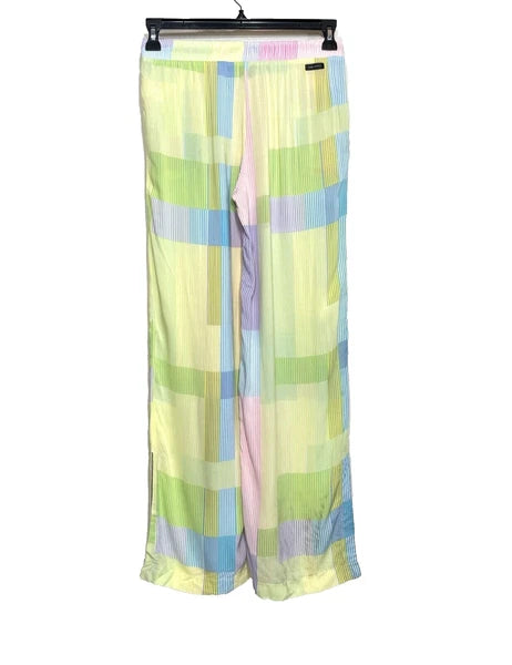 NWOT Sanctury Women's S Stripe Print Woven Tank & Pant Pajama Set $78