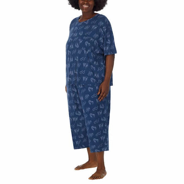 Wizarding World Harry Potter  Ladies' Capri 2-Piece Pajama Set