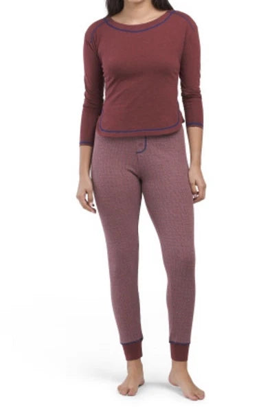 FREE PEOPLE Chill Evening Womens Pajama Set  Size Medium