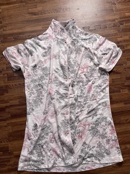 Bambaska Homewear Women's Pajama Set Size M: Shirt and Pants