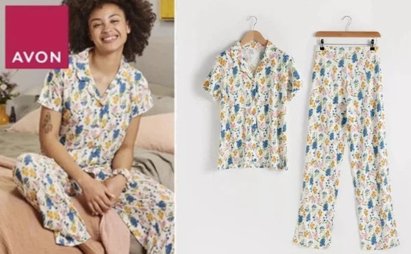 Avon Wildflower PJ’S, Wild flower Pyjamas, various sizes, BNIP, FREE POSTAGE