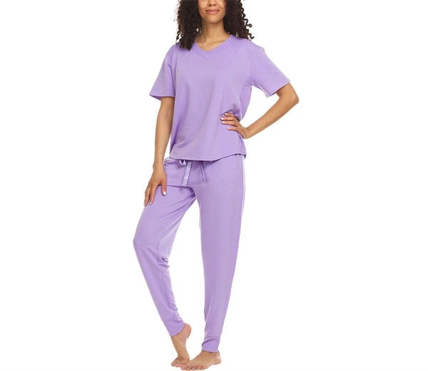 Flora Nikrooz Ladies' French Terry 3-piece Lounge Set