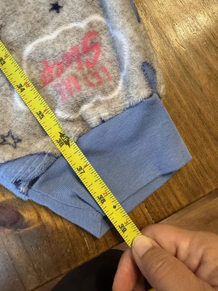 Disney 2 Piece Women’s Fuzzy Pajamas Eeyore Winnie The Pooh Size 2X Let Me Sleep