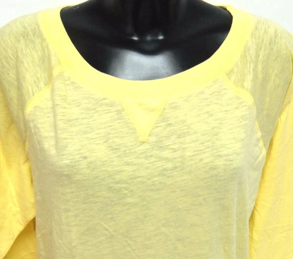 Ladies LOUNGER Pyjama Set YELLOW Long Sleeve Top PINK Bottom BODY BLEU Jersey PJ