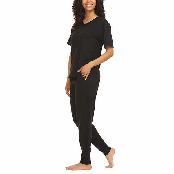 Flora Nikrooz Ladies' French Terry 3-piece Lounge Set