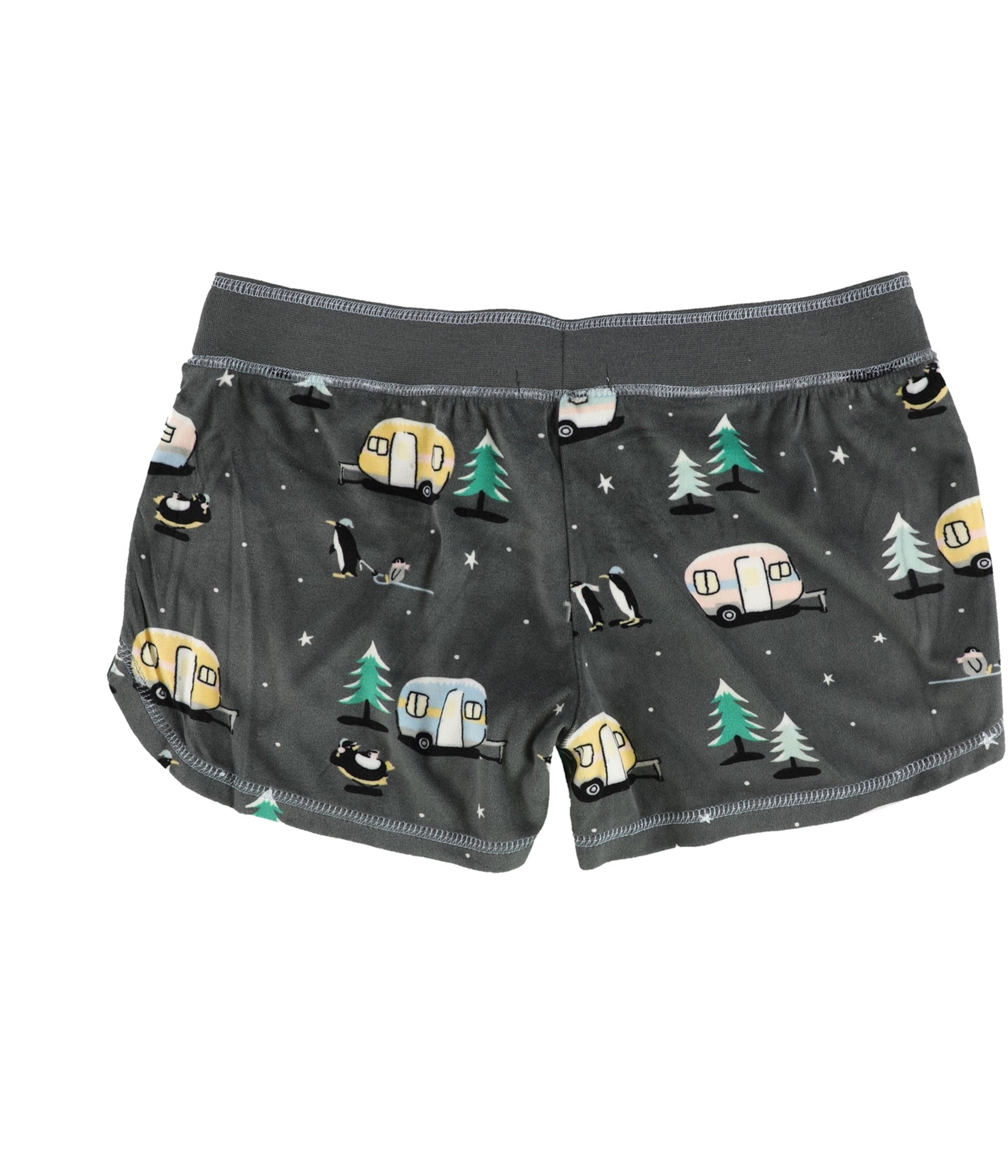 P.J. Salvage Womens Peguins,Trees,Campers Pajama Shorts