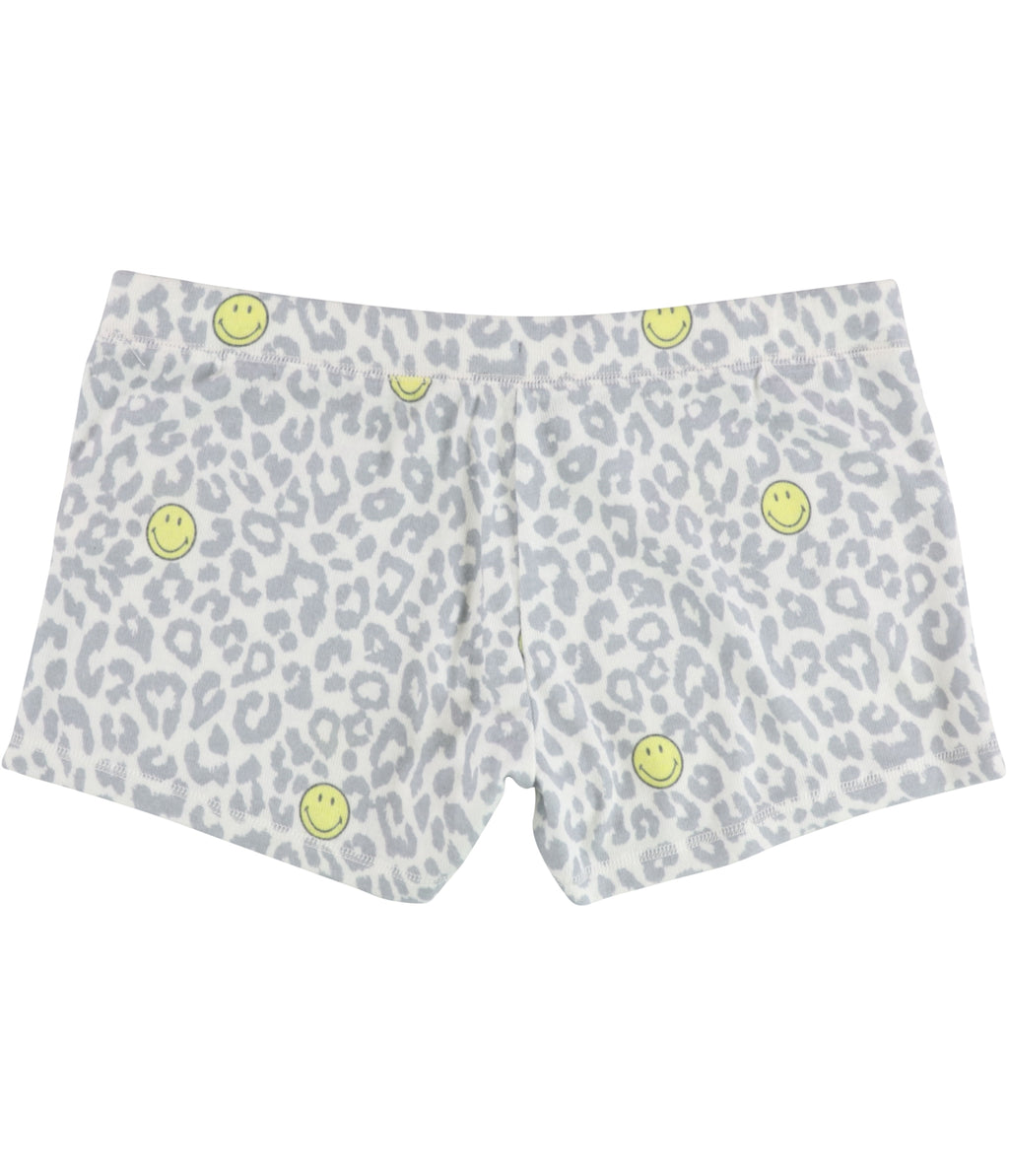 P.J. Salvage Womens Smiley Animal Print Pajama Shorts