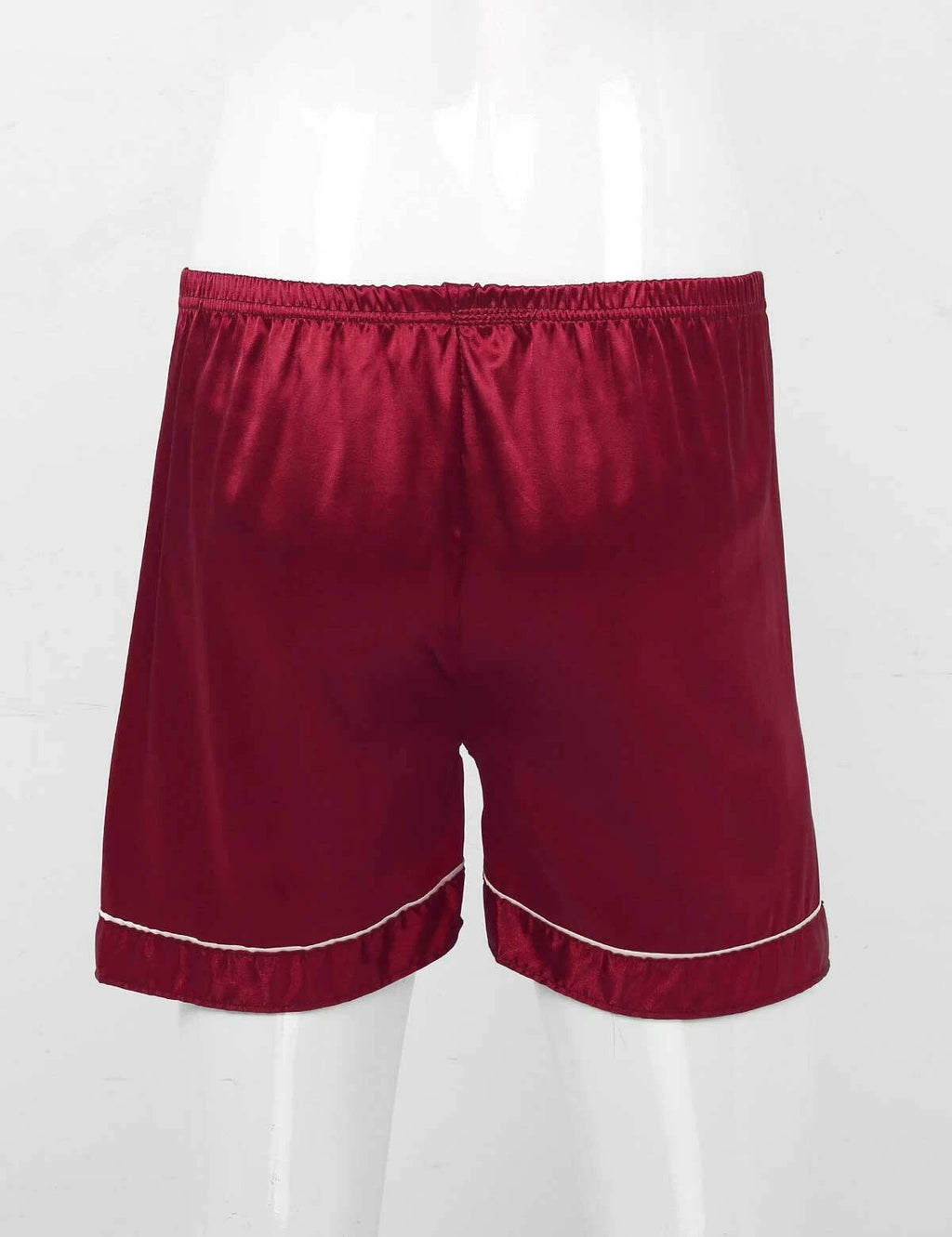 Mens Satin Nightwear Two Piece Pyjamas Pajamas Set Loungewear L-3XL-