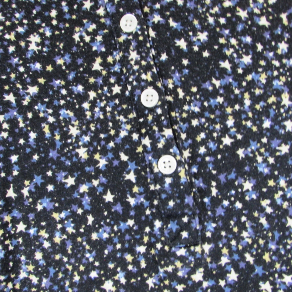 NEW $110 J Crew Eco Dreamiest Henley Pajama Set in Starry Sky Print womens  XS