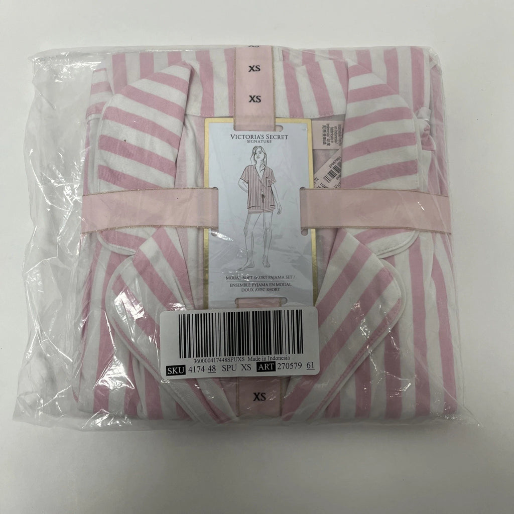 Victoria's Secret Women's Modal Soft Short Pajama Set CN6 Pretty Blossom XS