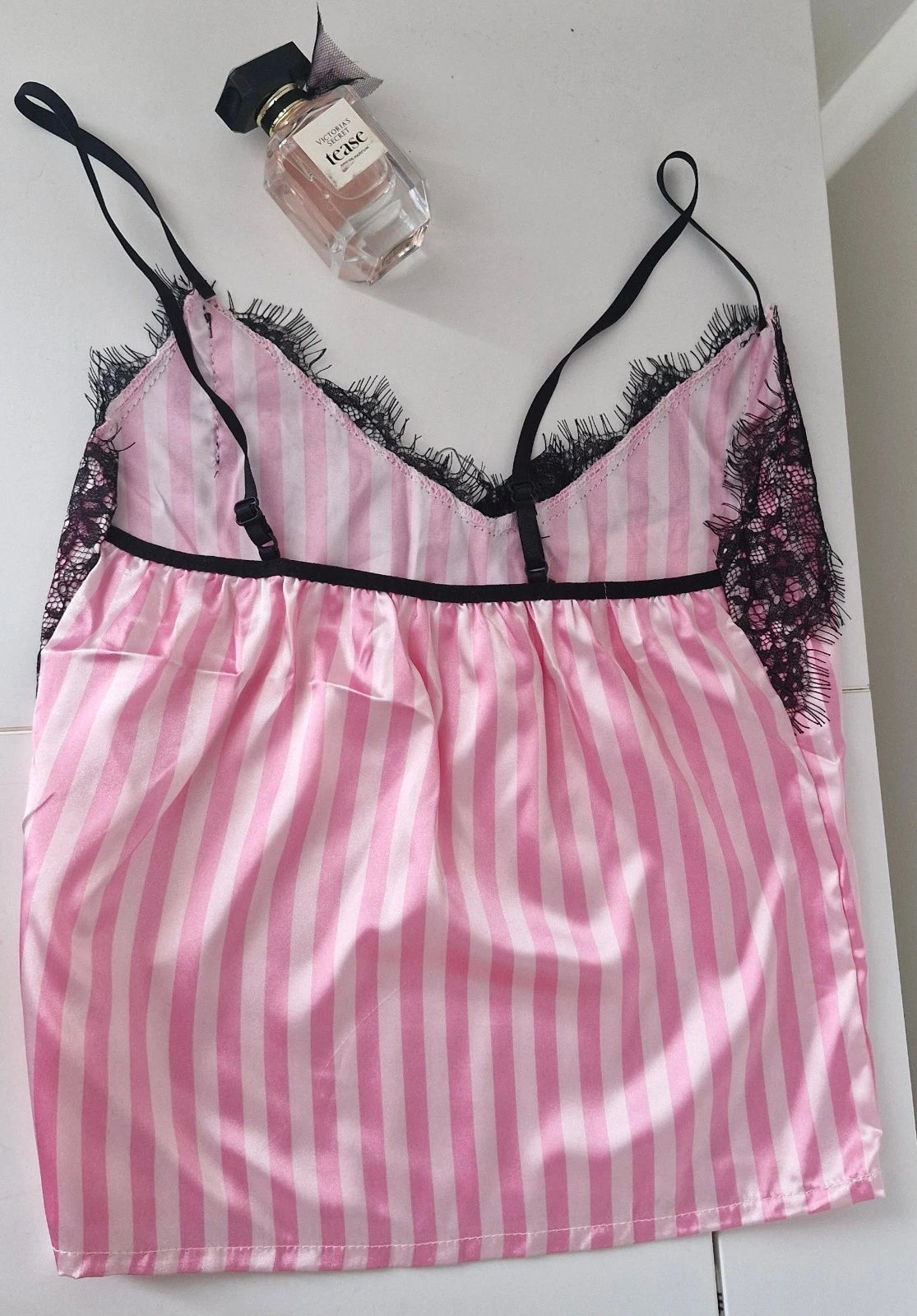 Sexy lace pink short pyjama set UK  VICTORIA’S ’s SECRET inspired SIZE M