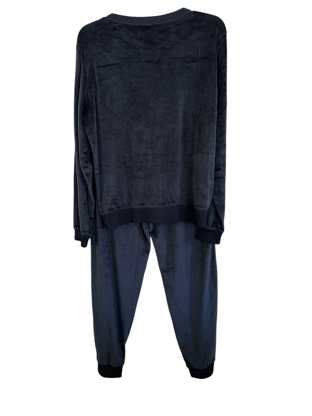 Honeydew New Women's  Super Soft Fleece Lounge Set Jogger Pants Navy Size Medium