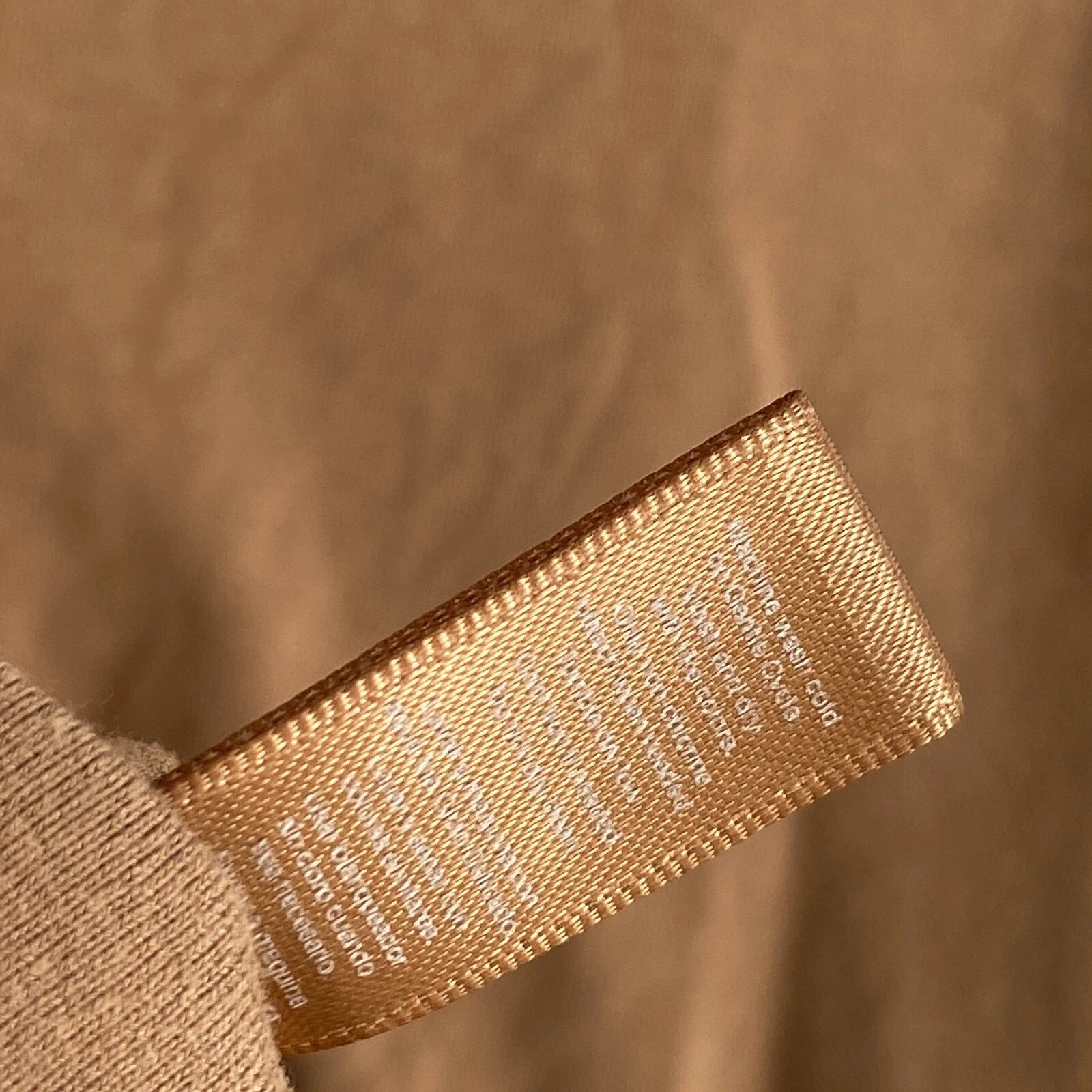 Nuuds Pajama Set Top & Pants Womens Size XS Brown Crewneck Pull On Bottoms