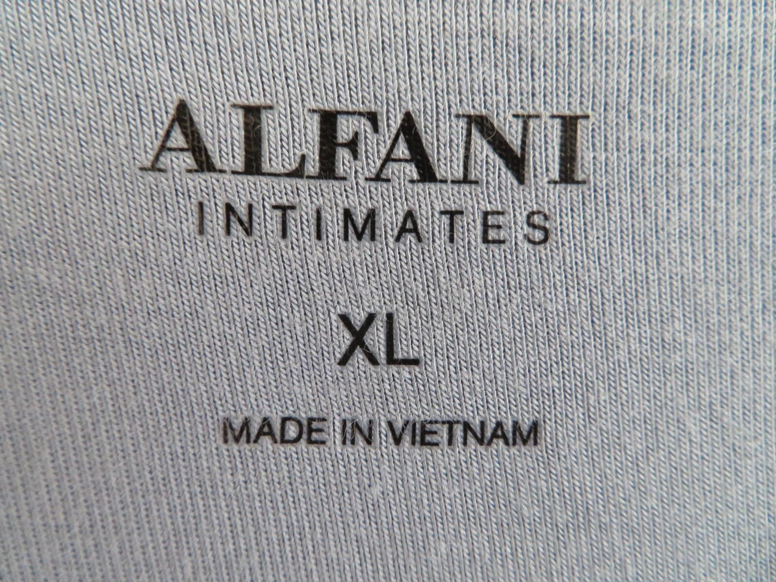 NWT New XL Alfani Intimates 2 pc pajamas set button top & shorts blue fog $52.50