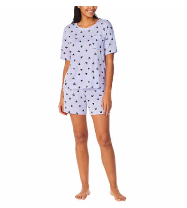 NEW Disney Women's 2 Piece Short Pajama Set Size Medium