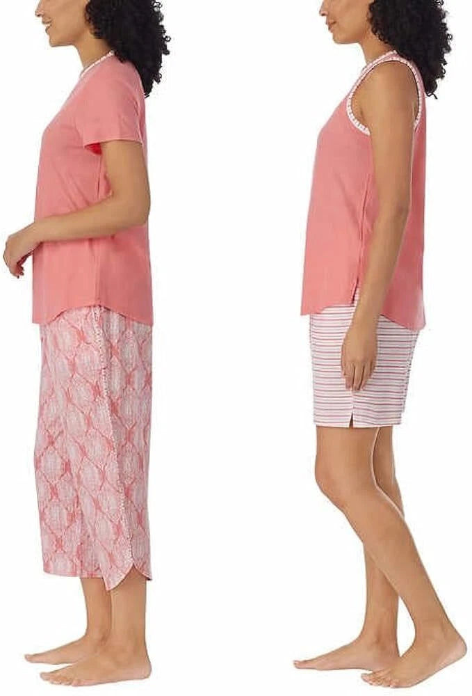 Lucky Brand Ladies' 4 piece Pajama Set