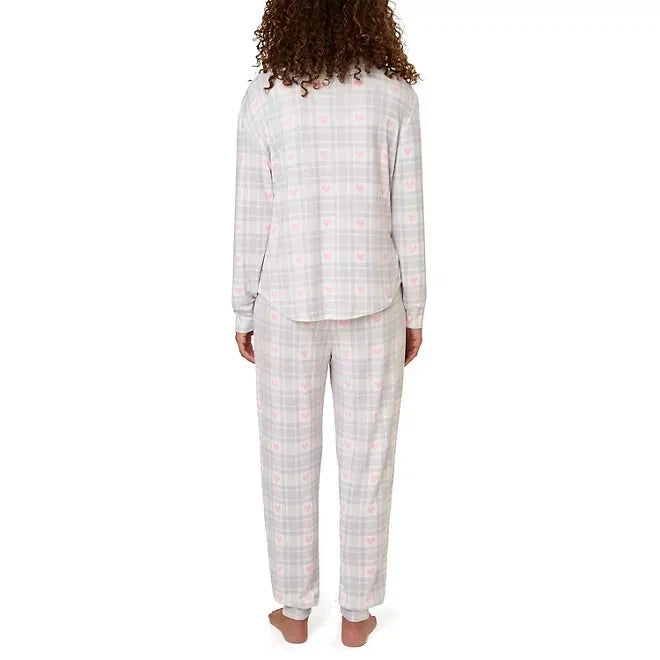 LOFT Women's 2-Piece Pajama Set Size XS Grey