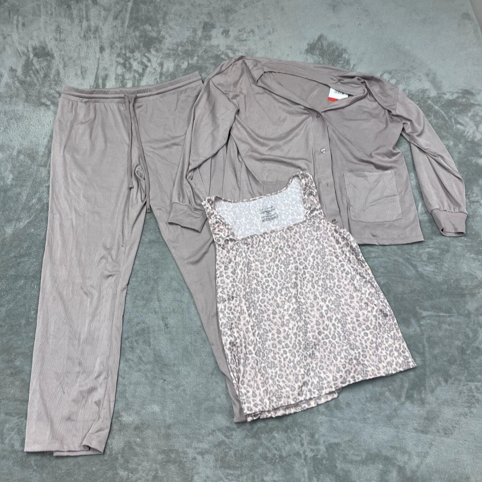 Womens Live 2 Lounge 3-Piece Lounge Set W/ Cooling Tech M NWT 6624