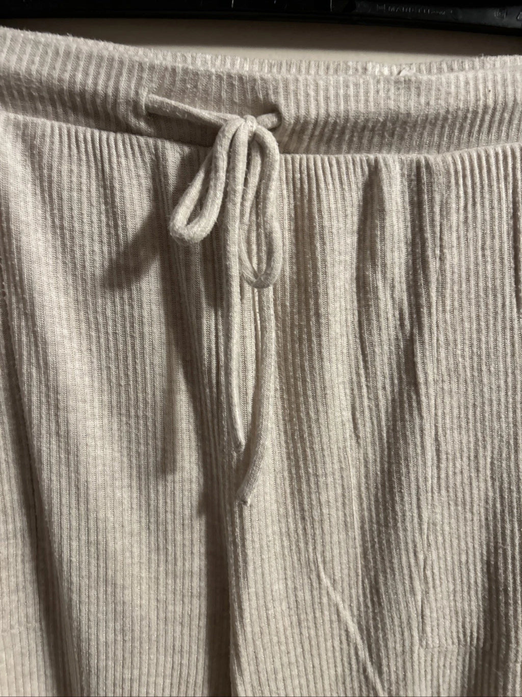 Auden pajama set XXL  30” Inseam Cream Colored