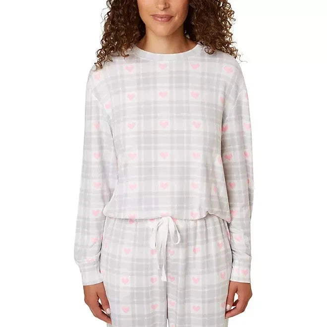 LOFT Women's 2-Piece Pajama Set Size XS Grey