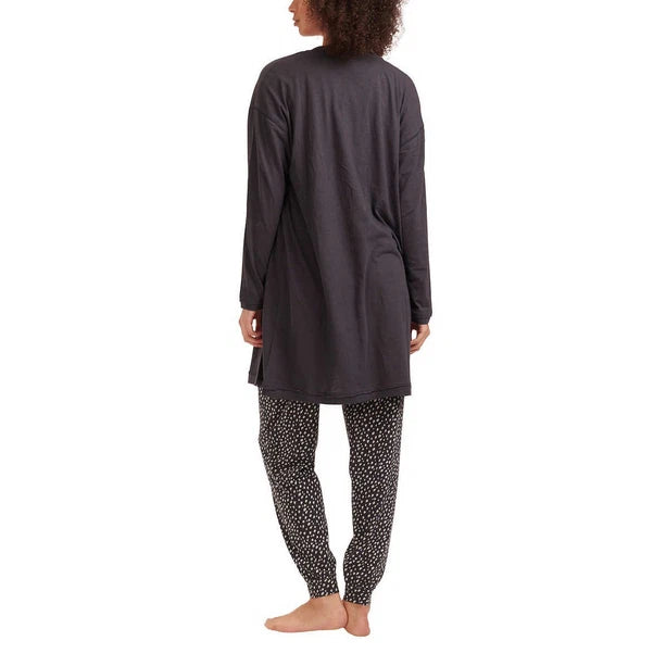 Karen Neuburger Ladies’ 3-Piece Sleep Lounge Set – Dark Gray, Size X-Small