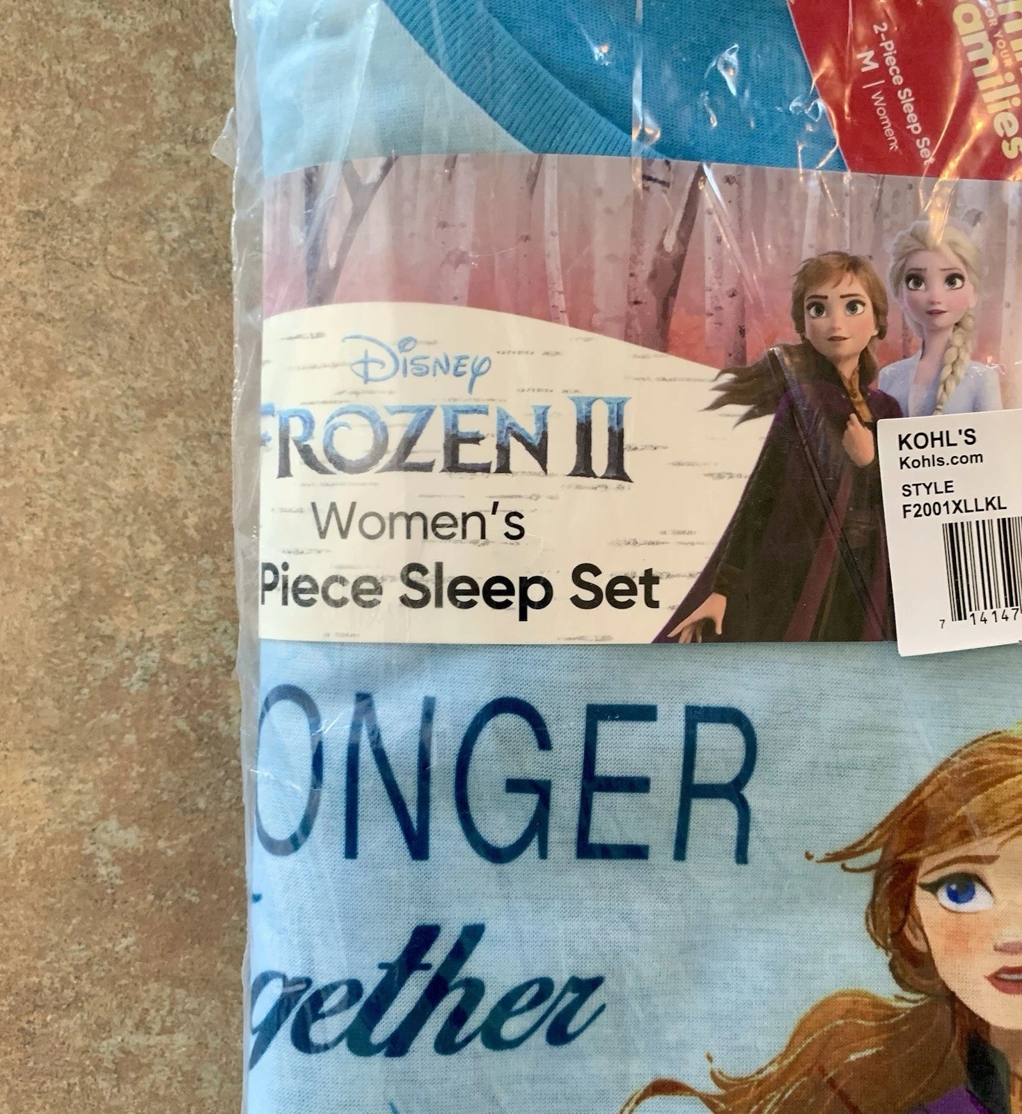 Women’s Frozen 2 - Medium New Two Piece Sleep Set