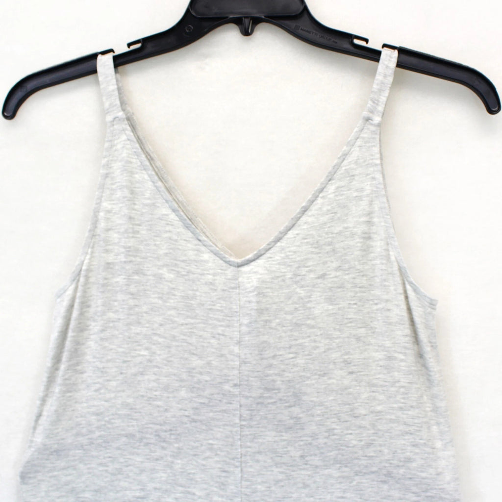 Athleta Gray Nighttime Bliss Sleep Romper Jumpsuit Lingerie PJ Small