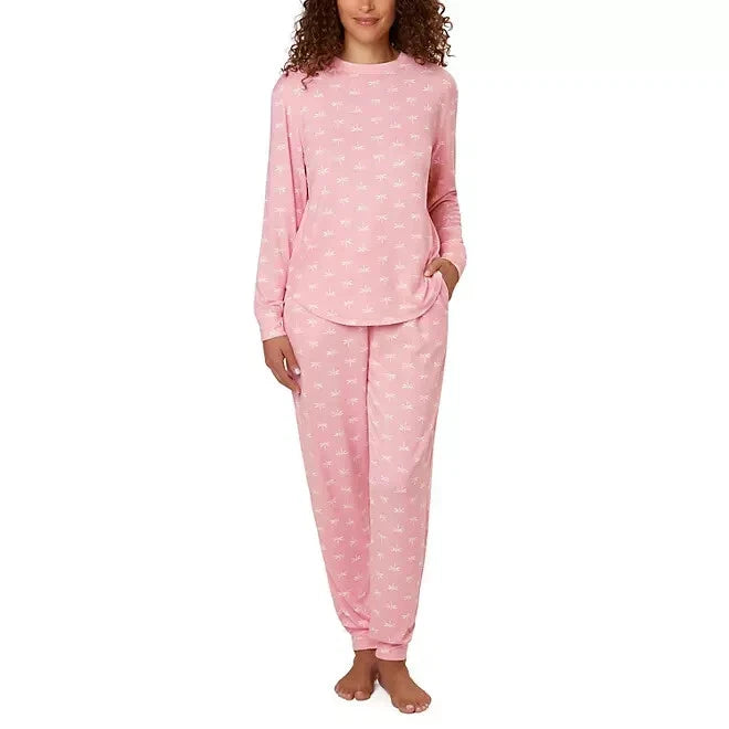 LOFT Women's 2-Piece Pajama Set Size XS Pink