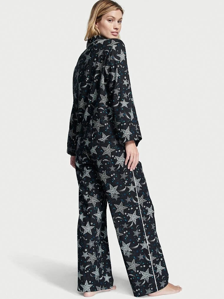 New NIP Victoria's Secret The Flannel 2pc Pajama Set PJ XS, S, M, L