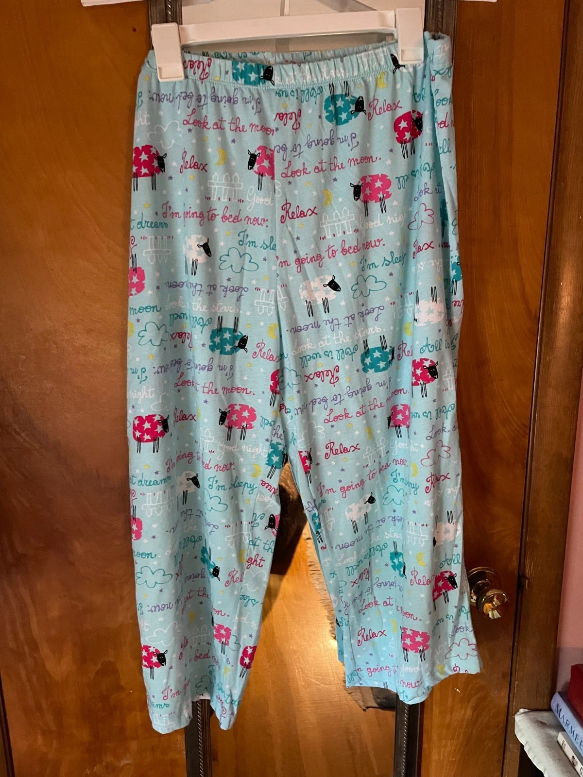 Secret Treasures Sheep  Capri PJ's - XL -NEW